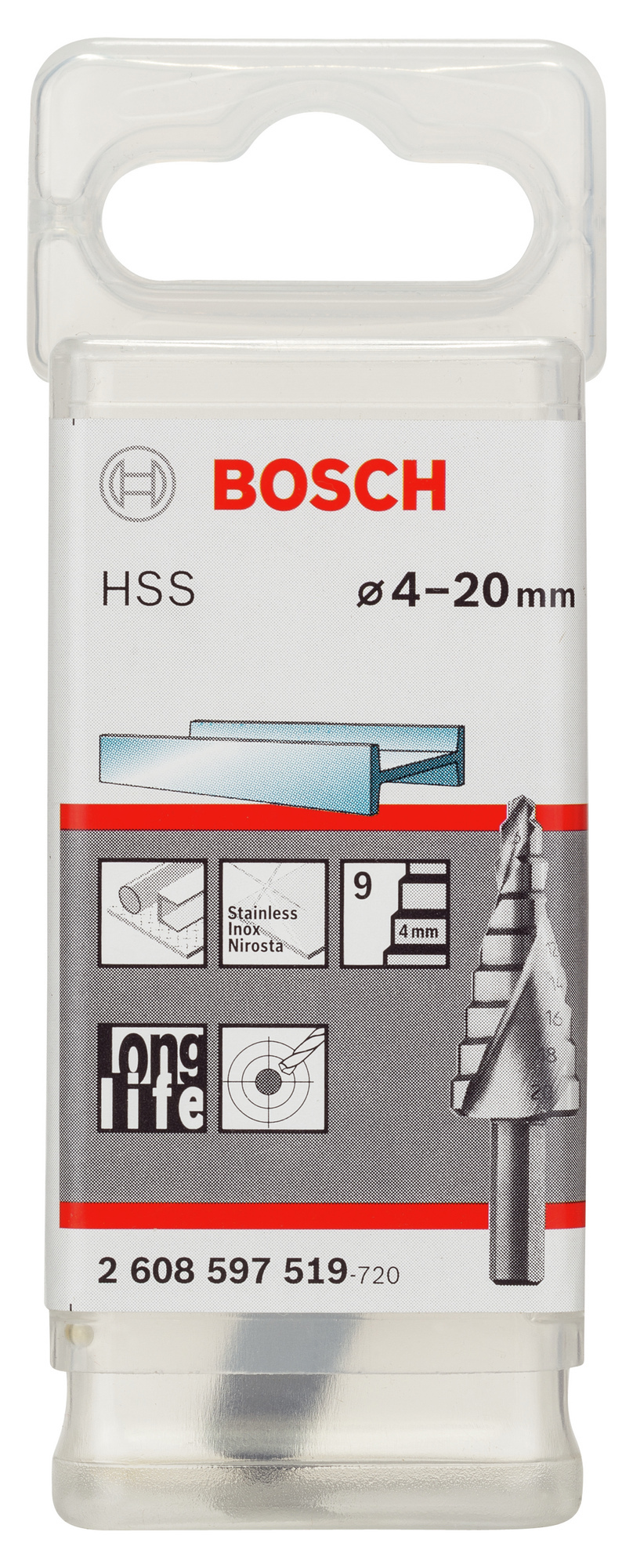 ETAPPBORR BOSCH HSS - Bosch