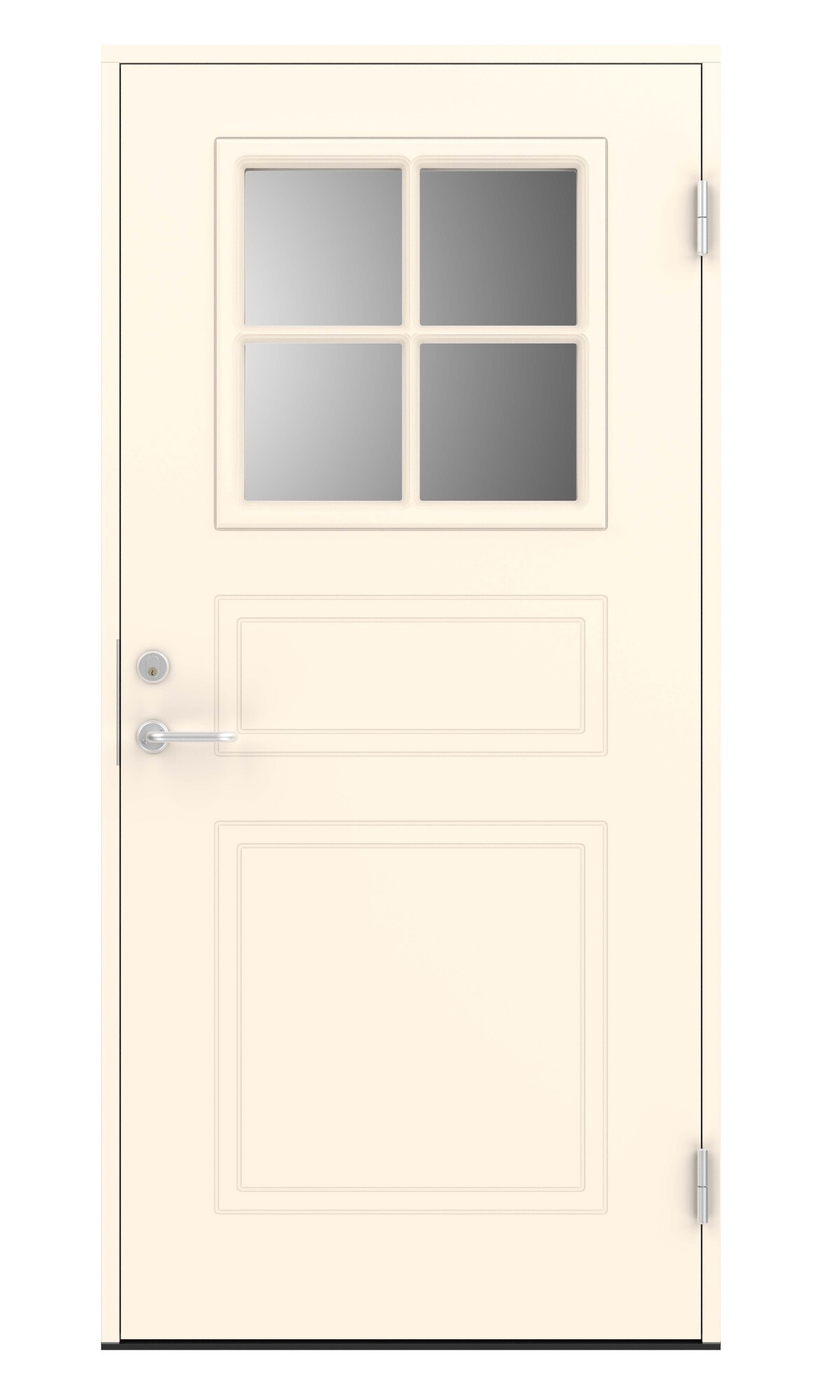 YTTERDÖRRSET C8010 9X20 V NCS S 0502-Y KYM 888X1980MM - SWEDOOR