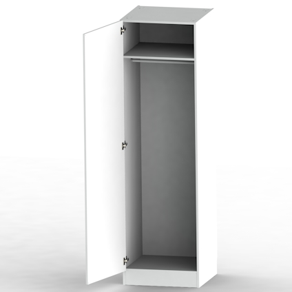 PAKETGARDEROB MFC VIT05 60 CM 600X2062X565