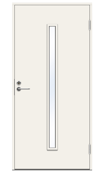 YTTERDÖRRSET P-1700 NCS S 0502-Y KYM 988X2080 MM H