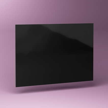 FYLLNING SHOJI SVARTLACKAD HDF 828X529X3,2