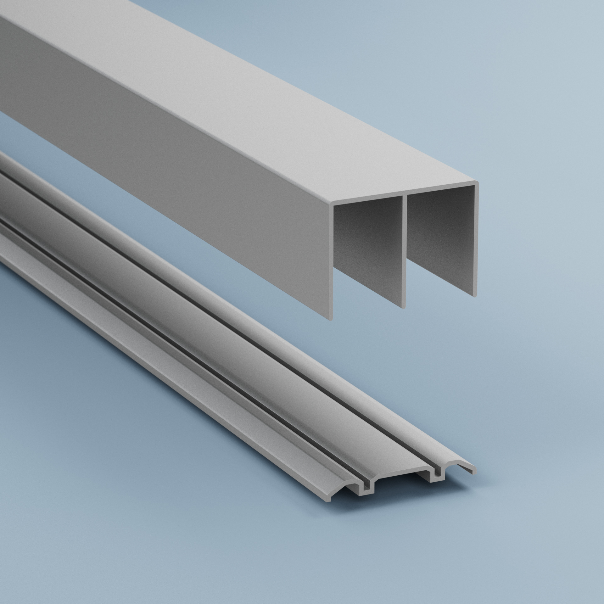 TAK- OCH GOLVSKENA SHOJI ALUMINIUM 1800X70 - 