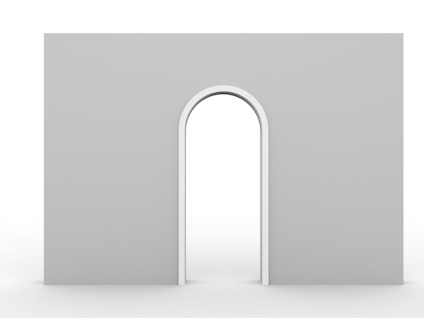 VALV MILANO 860 VIT MDF (NCS S0502Y GLANS 35)