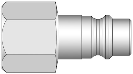 NIPPEL 3/8 SLANG 803205004 