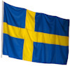 FLAGGA SVERIGE 300X188 CM