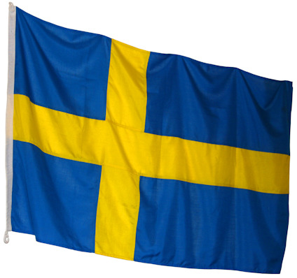 FLAGGA SVERIGE 300X188 CM